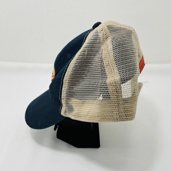 Flw Fishing Hat Cap Outdoor Baseball Adjustable Embroidery Logo Hook Mesh Black - Picture 2 of 10